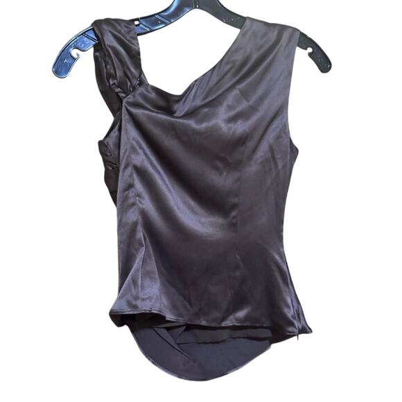 New Reformation Hera Silk Top - Picture 3 of 5